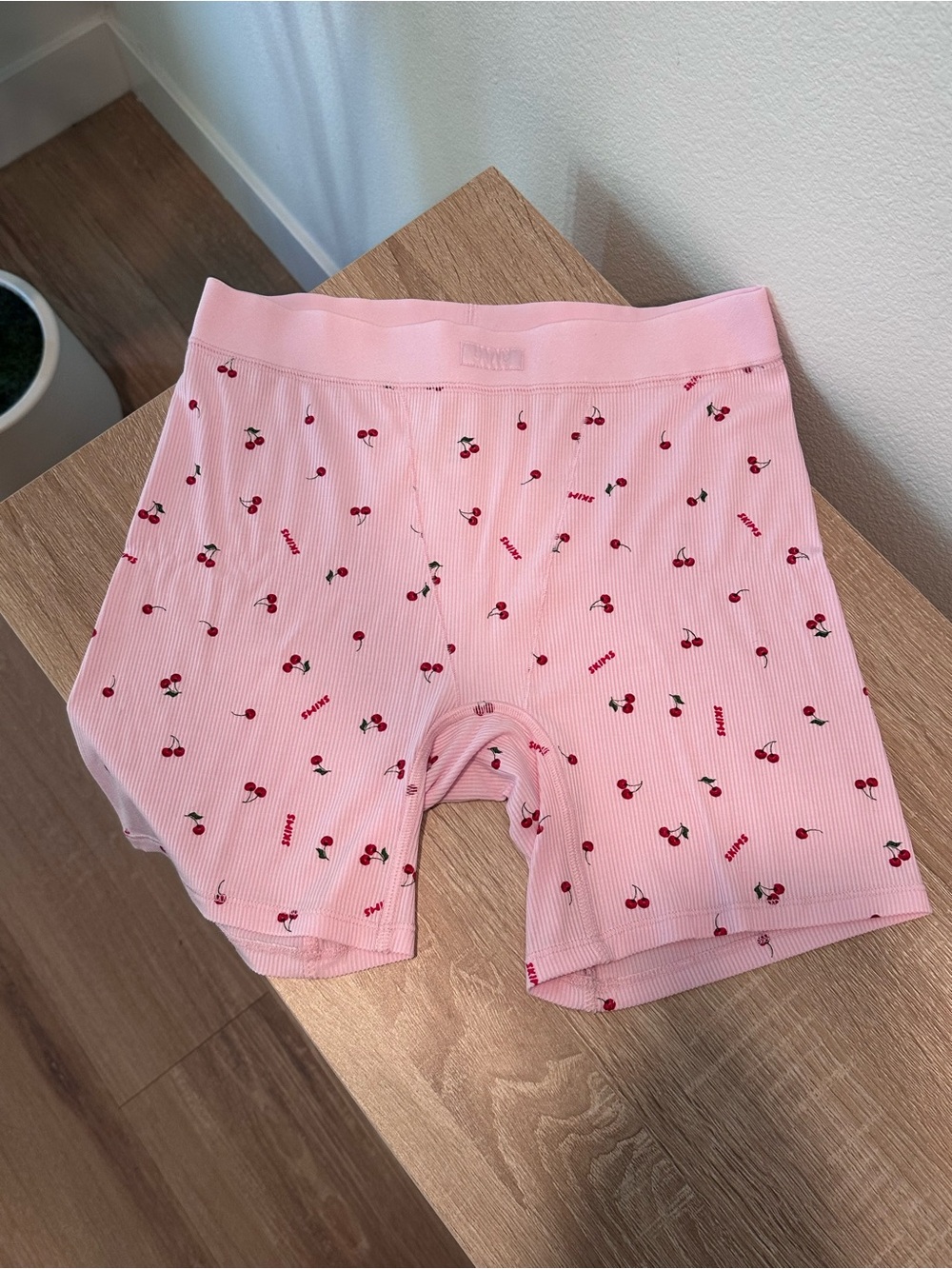 SKIMS cherry shorts